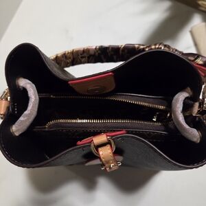 Elegant Brown and Tan Women's Bag